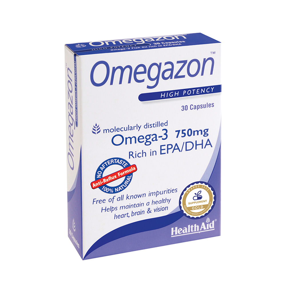 HEALTH AID - OMEGAZON Omega-3 750mg - 30caps